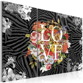 

Picture-Flowers from the heart - 60x40 cm