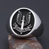 Special Air Service SAS Who Dares Wins Force Military Sterling Silver Ring 1