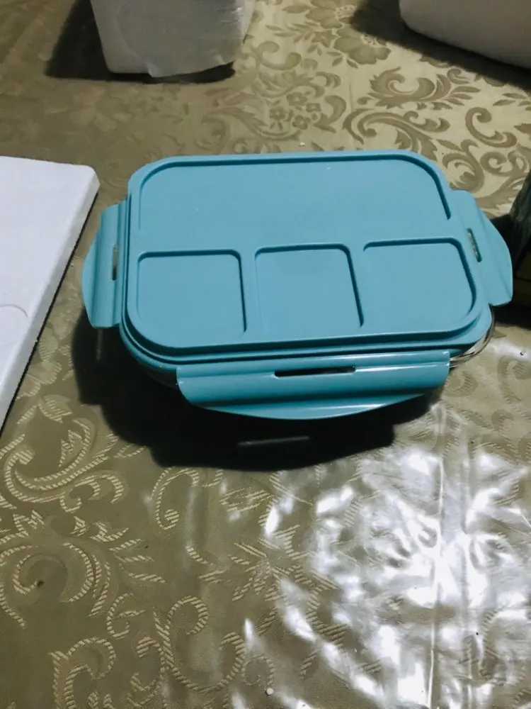Glass Food Storage Container Lunch Box photo review