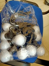 Bulb-String-Lights Globe Garland Cafe-Decoration Christmas Holiday IP65 Outdoor Waterproof