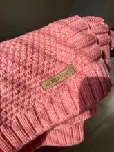 Manta tejida para bebé, ropa envolvente de cama supersuave para niños pequeños, colcha de cama, sofá, cochecito, cesta