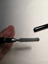 1 Pc doble lado arte de uñas cepillo UV Gel pluma dibujo cepillado Tip de uñas de acrílico constructor de uñas de arte herramienta