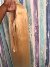 Recto 613 rubia Color degradado 13x4 transparente Peluca de encaje de cabello humano sin costuras nudos blanqueados 4x4 Closure13x6 peluca Frontal de encaje