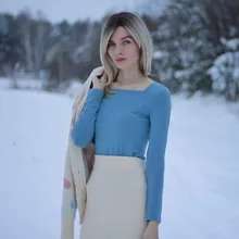 Sweaters Clothing Pullovers Female Cropped MISHOW Winter Women Tops Knitwear Warm Casual