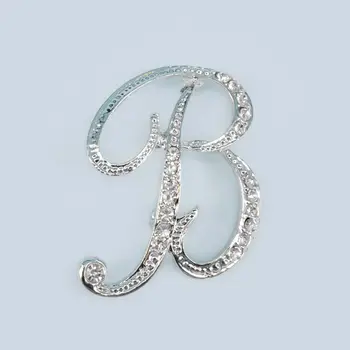

Brooch jewelery "letter B" (52721)