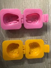Boiled Egg Mold Cute Cartoon 3D Egg Ring Mould Bento Maker Cutter Decorating Egg Tool