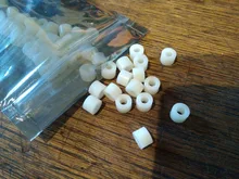 Screw-Bolt Washer Non-Threaded-Spacer Standoff Round Od7mm-14mm Nylon White Hollow M8