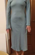 Satin Dress Mid-Long Femme Robe Long-Sleeve WOTWOY Elegant Women Vestidos Cotton Solid