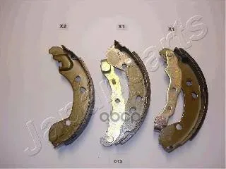 Колодки Торм.Бар.Nissan Micra 03-/Note 06-/Renault Clio 05-/Modus 04- Japanparts Gf013af Japanparts арт. GF013AF