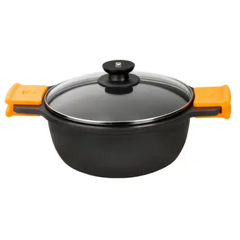 

BRA Efficient Loaf high with Glass Top and Silicone Handles 20 cm