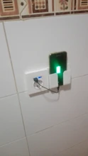 Herepow 2020 toma de corriente de pared teléfono blanco toma con conexión a tierra 16A EU estándar toma de corriente eléctrica con cargador USB de doble puerto 2100mA