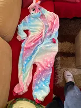 Pijamas stich de invierno para niños, ropa de dormir de dinosaurio panda, unicornio, kigurumi, manta para niñas, disfraz de bebé para dormir