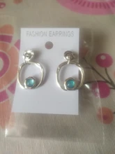 Anslow-pendientes con forma redonda para mujer, joyería de moda, nuevo diseñador, abalorios de Color caramelo Retro, LOW0003AE regalo de boda, 2020