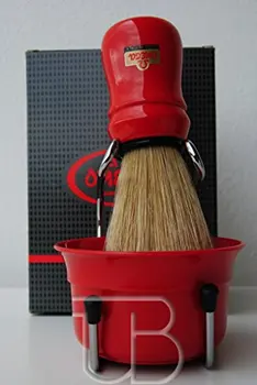 

Shaving brush bristle handle Black & Bol & Omega Stand