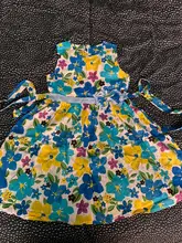 Vest Dress Flower-Print Girls Princess Cotton Korean Children Cute 14-Year Wear 5 6 7