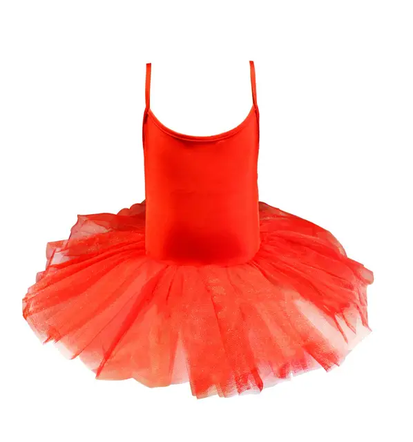 Ballet skirt dance girl elastic woman | Carnavalife, fine suspenders Tutu dress dance gymnastics dance Red