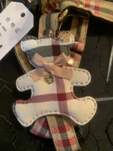 Harness Leash Chain Teddy Walking-Rope Collar Dog Small Medium Pet-Dog Classic Check