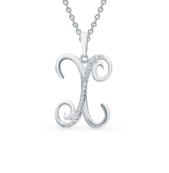

Silver Pendant with cubic zirconia sunlight sample 925 test