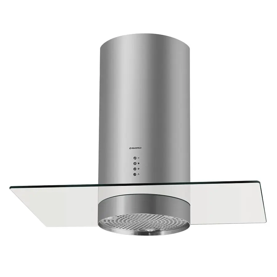 ВЫТЯЖКА MAUNFELD BERTA PLUS 9" НЕРЖАВЕЙКА"/ПРОЗРАЧНОЕ стекло(в 3-х коробках