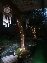 Solar Garden String-Lights Garlands Fairy Christmas-Party Led Outdoor Holiday New-Year