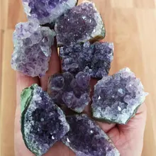 100% natural raw amethyst cluster quartz purple crystal cluster healing stone home decoration crafts decoration ornament