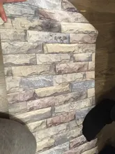 Self-Adhesive Wallpaper Vinyl Living-Room Stick Decor Haohome Peel Brick for And