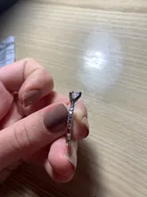 De alta calidad de Color de plata diamantes de imitación incrustaciones anillos para mujer anillo de boda regalo compromiso para mujeres envío gratuito