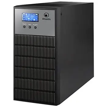 

UPS ATLANTIS A03-OP3451 3450VA (2400W) LinePower Technology 6 batteries, USB interface, LCD Display, 6 output IEC and Terminal B