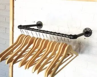 Water Pipe Design Store Robe Hook System Display Rack | Дом и сад