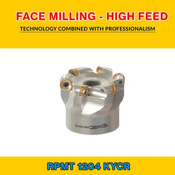

TK RPMT 12 002 KYCR FACE MILLING - HIGH FEED EMR 52X3 022 RPMT 1204