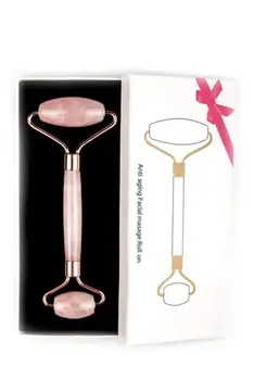 

Pink ( Rose ) Quartz Natural Stone Massage Stone Face Roller Beauty Natural Healing Chakra Love