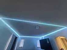 Tira de luz LED RGB SMD 5050 2835 cinta 20M 15M 10M 7,5 M 5M cinta de DC12V de Control de música Bluetooth