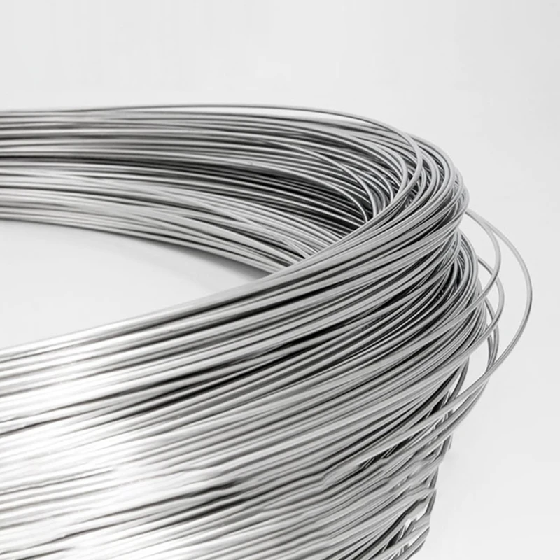 10 Meters Medium Hard Steel Wire Diameter 0.2 0.3 0.4 0.5 0.6 0.8mm 304 Stainless Steel Single Strand Hard Wire