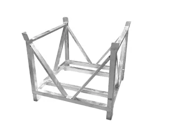 

ALUTRUSS Dolly for Steel Base Plates Square 80x80
