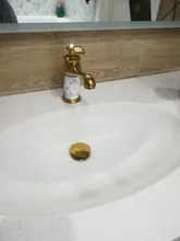 Basin Faucets Mixer Tap Gold Single-Handle Yorneiras Cold Hot Diamond ZGRK