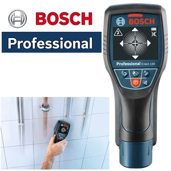 

BOSCH D-TECT 120 Professional Digital Wall Floor Scanner Panel Detector Stud Finder Metal, Wood , Water pipe Electric cable wire