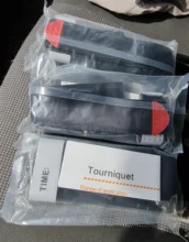 Torniquete de primeros auxilios, correa para traumatismo y detención de sangrado rápido para rescate médico