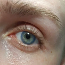 Lentillas de colores para Anime, maquillaje de belleza para ojos, nórdico, Color azul mitológico, 1 par (2 uds.)