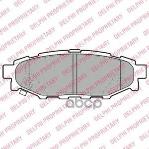 Колодки Задние Subaru Forester(Sh), Impreza 08-, Legasy Iv, Outback 03-09 Lp1999 Delphi арт. LP1999