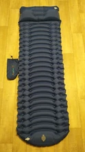 Zomake-esponja a presión con el pie para acampar al aire libre, colchoneta para dormir al aire libre, para senderismo, 200x66cm