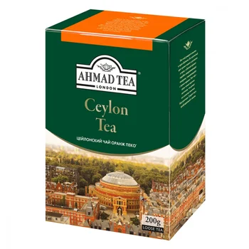 

Tea Ahmad "Ceylon tea", Black Leaf, 200 gr