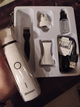 Hair-Trimmer Pets-Clippers Pet-Grooming-Machine Nail-Grinding Dog Usb-Rechargeable Baorun