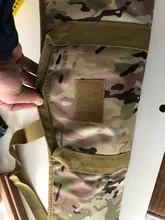 128cm de Nylon arma bolsa bolso táctico militar francotirador funda de pistola Rifle Airsoft funda caza tiro mochila con correa para el hombro para pistola