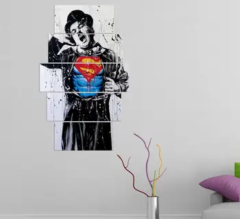 

Supermen Charlıe Chaplın 5 Piece Mdf Table