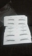 24 par/set perezoso rápido ceja pegatinas tarjeta para cejas plantilla ceja SIDA guía tatuajes herramientas de maquillaje ajustable