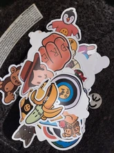 Pegatinas de dibujos animados de Justin Bieber para móvil, 10/50 Uds., para maletas, portátiles, de estilismo de motocicleta, calcomanías de Juguetes