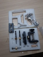 Drill-Bit Locator Puncher-Tools Doweling Jig Woodworking Adjustable for 3-In-1 with 8/15mm