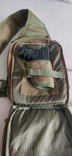 Bolsa táctica militar de asalto Molle para hombre, mochila de camuflaje EDC, 1000D, nailon, se puede cargar con pistola