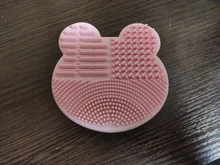 Pad Cleaner Scrubber-Box Cosmetic-Brush Make-Up-Tool Universal Bear