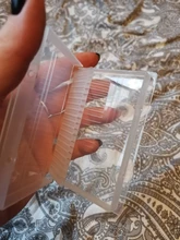 Caja de almacenamiento de plástico con 20 ranuras para broca de uñas, contenedor de cortadores para manicura, accesorios para uñas, herramienta artística